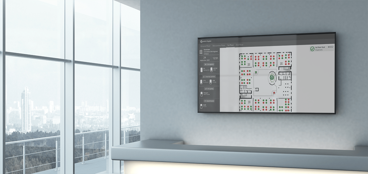 GemEx Workspace TV Mode - Occupancy Monitoring